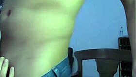 gay latin top dominates with handjob and assfucking