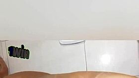 brunette's big ass and oral skills lead to inevitable cumshot for everyone