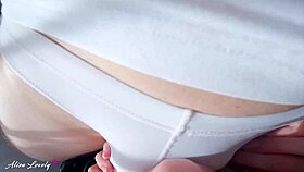 Sloppy wet blowjob and licks balls.