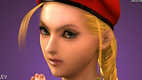 3d sex girl in red beret from smplace com in anime hentai style