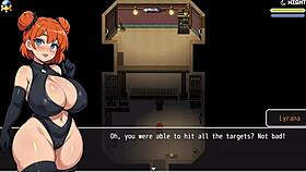 sexy farmer exposes pussy outside