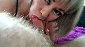Hot russian lustful mom aimeeparadise blowjob-blues or my milf is my dicks slave 😍