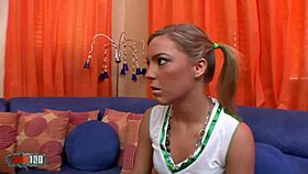 Cheerleaders Fucked by Coach in Wild Session with Monster Cock Action