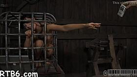 Cutie Endures Ferocious Whipping Action