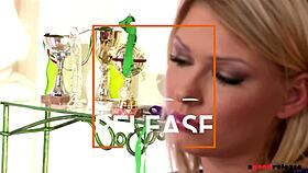 Absolutely hot babes alysa & lucy heart share bikers rod in teen 18+ threesome