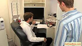 kelan carr sucking hunks in gay office blowjob 🔥