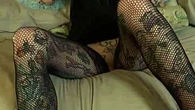 Jerk Off Encouragement With Glasses And Tattoo