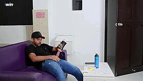 my best friend helped me cum after catching me