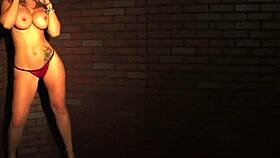 jayden jaymes shows off her big tits and tight pussy