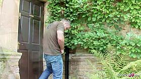 i'm this redhead curvy milf bombshell getting rough fucked by a stranger guy with facial