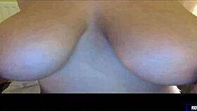 Teen Shows Her Huge Natural Tits On Webcam