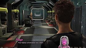 Stranded in space, getting dominated by curvy femdom mistress 😈