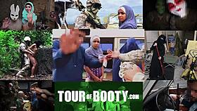 Military Troops Conduct Booty Tour Operation Roundup