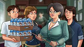 i'm playing summertime saga 167, it's so fun