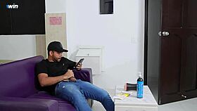 my best friend helped me cum after catching me