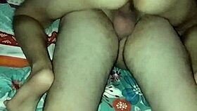 i was horny and let my stepsister fuck me in this homemade colombian couple scene