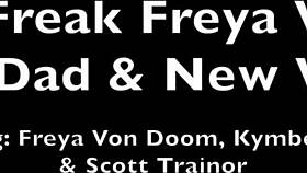 Freya von doom visits stepdad and new wife