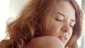 Sweet tini masturbates her wet pussy!