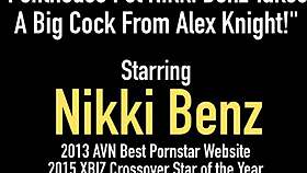 Penthouse pet Nikki Benz takes big cock from Alex Knight