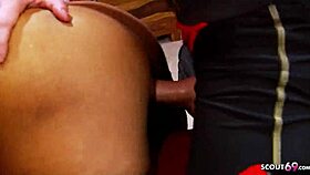 Blonde Dirndl Milf and Ebony Mature in Wild FFMM Foursome!