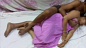 Desi couple devar and bhabhi get into creampie fucking with dirty talk 😏