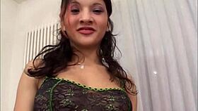 Cindy Gold's Interracial Anal with Natural Small Tits