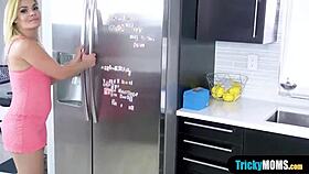 Fucking my stepmom's small tits in lingerie?