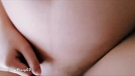 pov banging and cumming in shaved pregnant pinay pussy