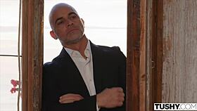 i watched tushy runaway bride sybil's anal adventure before her wedding, from doggystyle to spooning