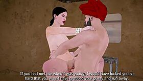 Indian Step Father In Law Took Advantage Of His Step Sons Absence And Fucked His Step Daughter Vigorously With Hindi Audio