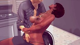 Grandpa Fucks Young 18+ Girl with Big Tits in Cartoon Hardcore