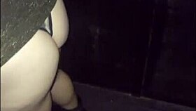 Wife sucks her cuckold while strangers touch her at glory hole?