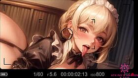 Cute Blond Maid Fucked Hard By Boss With Creampie In POV