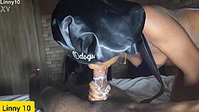 This black dude with monster cock was a beast in doggy style with petite lover