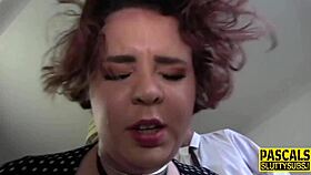 Submissive Woman Undergoes Hardcore Pussy Plowing with Gagging and Choking Toys