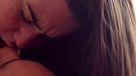 Spontaneous Sex with Passionate Kissing and Ball Sucking Now!