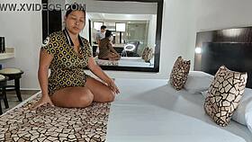 i'm sneaking around with my stepaunt, a mature brunette housewife with a big ass.