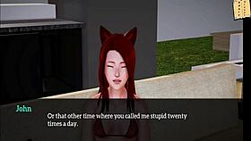 Exploring my new family in this 3D game