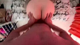 Fat and juicy white ass girl amazing fuck and assjob cumshot