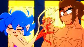 Emi went to the gym to reunite with Jaco and they had rough sex.