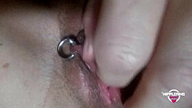 Nippleringlover mom fingers and fists pierced pussy in wild compilation