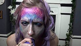 hey, check out this pov fairy giving a blowjob with a cumshot facial