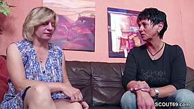 Deutsche mutti und papa ueberreden putzfrau zum ficken 😏