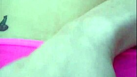 brookeskye heads to the rooftop to rub her pussy to orgasm