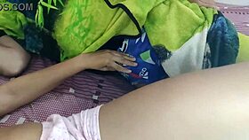 Latina cheerleader maid gets drilled hard by stepbrother’s kin in bedroom