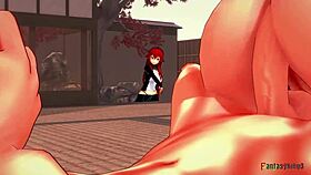 eris watches roxy fuck and gets horny in mushoku tensei full movie?