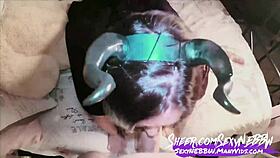 sexy bbw succubus sucking soul with big natural tits