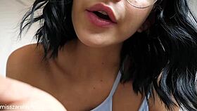 Experience the thrill of forbidden tits worship with me