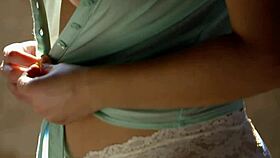 Curvy Natasha's intense first anal