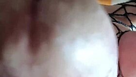 I have this foot fetish where I fuck her deliciously and cum on her pierced feet in fishnets.